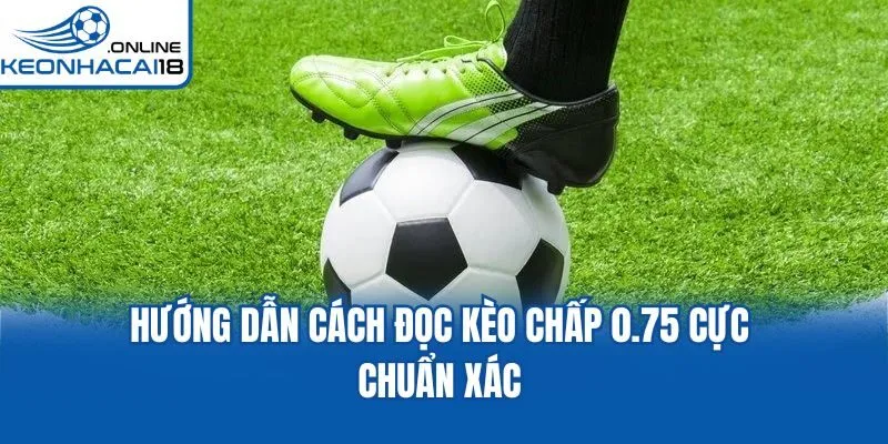 Hướng dẫn cách đọc kèo chấp 0.75 cực chuẩn xác