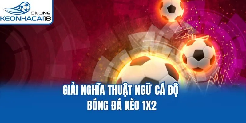 Giải nghĩa thuật ngữ cá độ bóng đá kèo 1x2