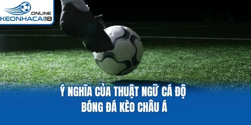 Ý nghĩa của thuật ngữ cá độ bóng đá kèo châu Á