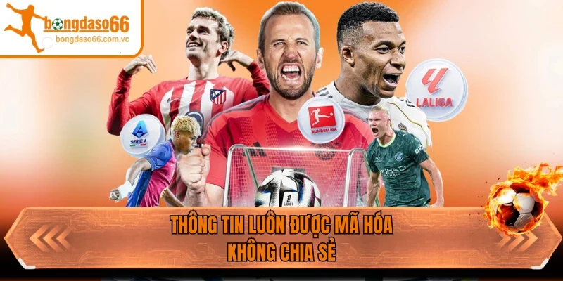 Thông tin luôn được mã hóa, không chia sẻ